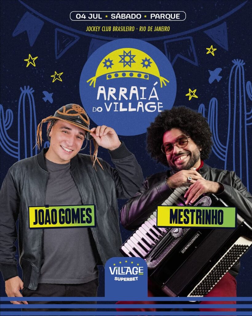 João Gomes e Mestrinho no Village Rio