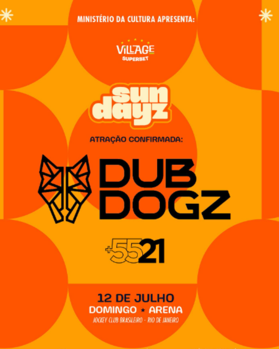Sundayz c/ Dubdogz e +5521