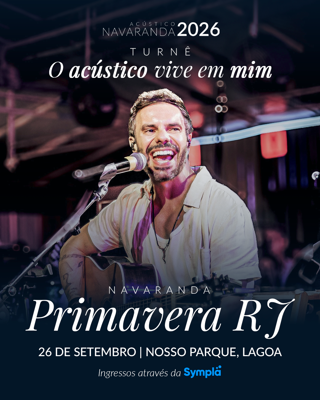 acústico na varanda 2026