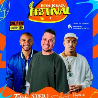NOVA IGUAÇU FESTIVAL 26 DE ABRIL FABINHO SORRISO MAROTO DE LA CRUZ PAGODE DO ADAME NOVA IGUAÇU FESTIVAL 26 DE ABRIL FABINHO SORRISO MAROTO DE LA CRUZ PAGODE DO ADAME